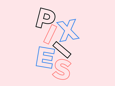 Pixies Poster pixies poster tipography