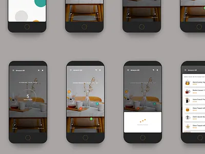 Amazon AR Concept amazon android ar camera e commerce ios iphone mobile reality redesign ui ux