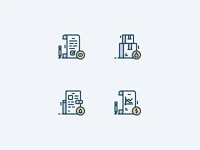 [Freebie] Spot Icons - 1 2d colored filled free freebie icon illustration line outline ron set spot