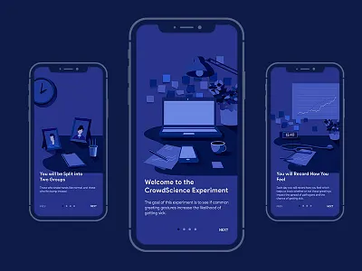 Bump Or Shake Onboarding app illustration ios mobile onboarding racapital