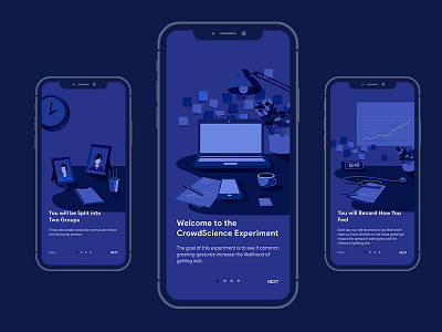 Bump Or Shake Onboarding app illustration ios mobile onboarding racapital