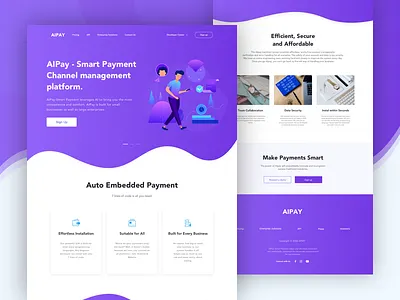 Alpay Web Design Project branding flat illustration illustrator interface payment queble ui ux web web design website