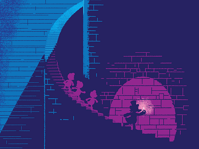 Might Solve A Mystery disney duckdoodle ducktales illustration scene squaredco create