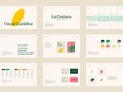 La Casiana Coffee Company branding cafe coffee illustration label logo mustafa akülker packaging plant tropical type
