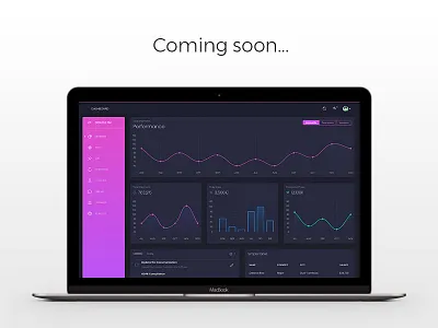 Coming soon - Black Dashboard admin black bootstrap buttons chart dashboard free gradient profile