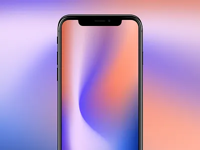 Wallpaper color gradient iphone iphonex lockscreen wallpaper
