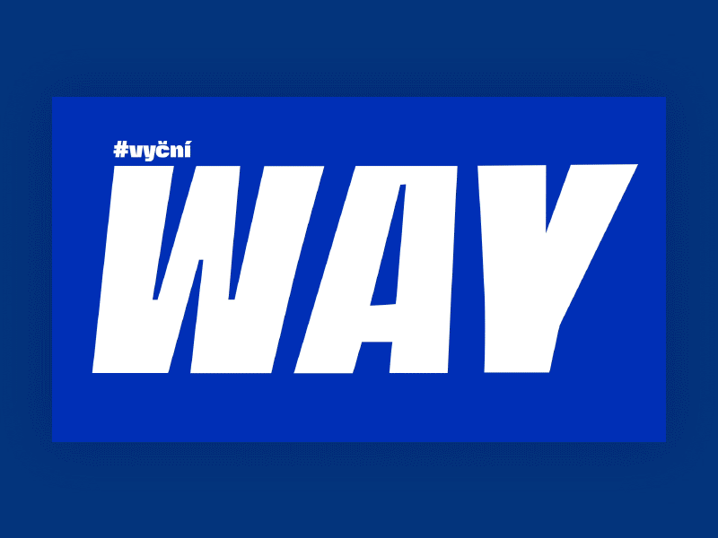 Vycniway(series) intro animation after effects animation designers gif intro serial typo vycniway