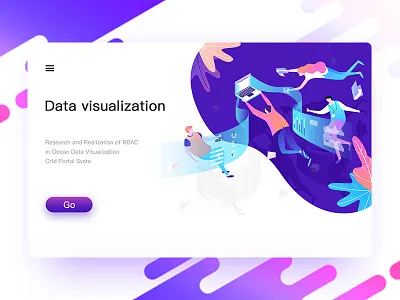 Data visualization 插画