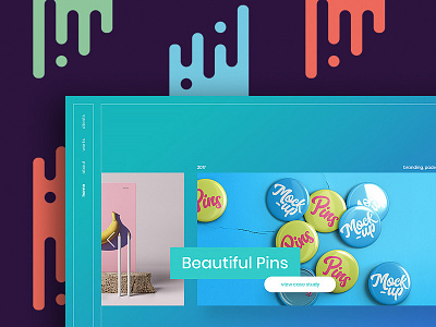 Corporate & Business Agency agency blue branding business corporate creative gradient graphic web webpage website