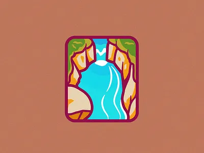 Mother Nature v1.0 landscape beauty earth logo identity illustrative love brand branding mother nature illustration water nature trees wild forest animal mark