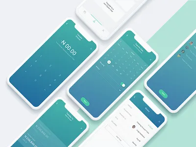 Banking app 2 app banking fintech mobile money transfer ui ux