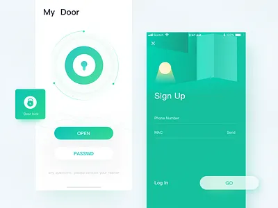Smart Home clean scenario smart home