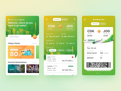 Flight Exploration #1 apps flights mobile apps search tokopedia ui user experience user interface ux