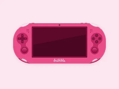 Game console for PSP flat design game game console game machine icon desing psp sony vector