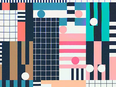 Blocky Road blocks colors data dataviz grid infographic pattern