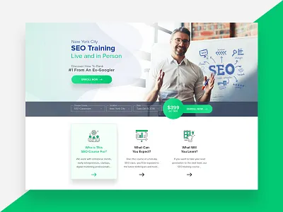 Marccx Media Landing Page art direction creative design graphic design icon landing page seo training typography ui design ux design visual design web design website