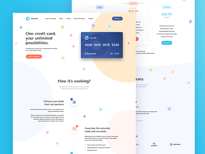 BeCredit 💳💵 agency creditcard design money poland theme ui ux visiontrust webdesign website wordpress