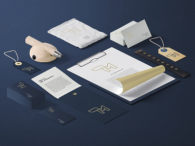 M Flow Branding branding designer flow m repiano