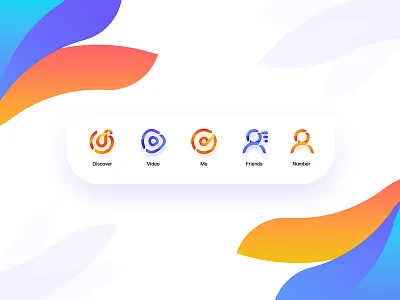 网易云Music app bar icon Redesign 网易云music app bar icon redesign