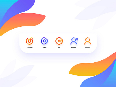 网易云Music app bar icon Redesign 网易云music app bar icon redesign