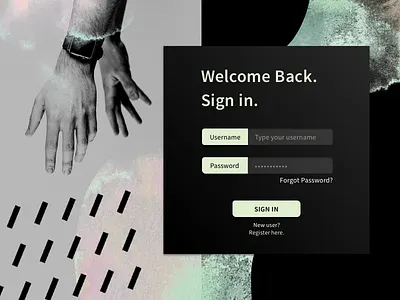 Weekly UI Challenge - Week 1 daily ui design desktop login register registration uichallenge