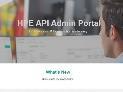 API Central design ui ux