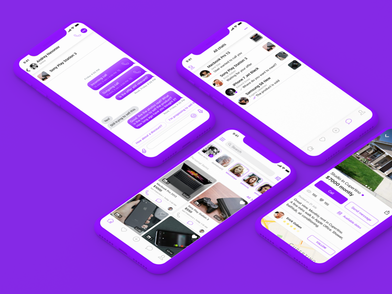 Example of Selling App iOS