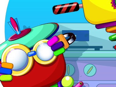 Dancing Pots and Pans animation illustration