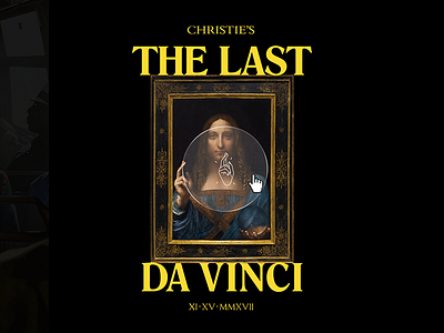 The Last Da Vinci artdirection design illustration product design typography ui web design webdesign website website design
