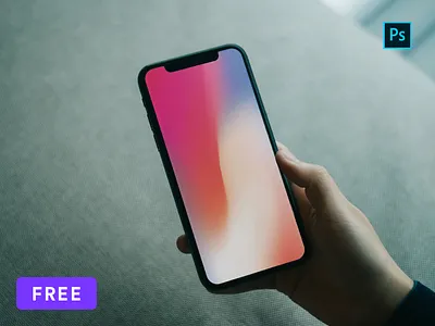 [Free] iPhone X Hand Mockup PSD device free hand mockup iphone iphone x iphonex mock up mockup mockup iphone photoshop psd x