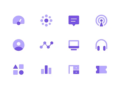 Dashboard icon set analytics announcement dashboard icon icon set message monitoring open channel sendbird statistics ticket user