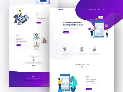 Landing Page app app landing page bangladesh design illustration landing landing page landing page design minimal typography ui ui design web design website