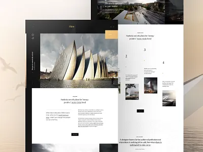 Flåm landing simple splashpage ui web webdesign webpage website