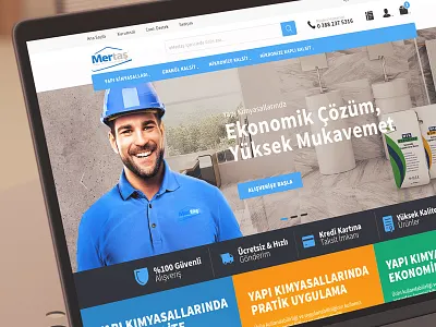 eMertas E-Commerce 3d 6noran clean design flat ui ux