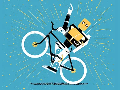 Odd Science Amazing Inventions Book James Olstein bike childrens book editorial editorial illustration illustration kid lit kids book odd science robot science texture