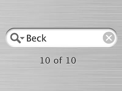 Application/OS Standard Search application design clear hi hi design human interface human interface design mac os x metal search search field search selection search standard select standard
