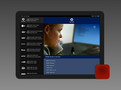 Livestreams 1.0 app design icon interface ios ipad iphone livestreams tv ui video