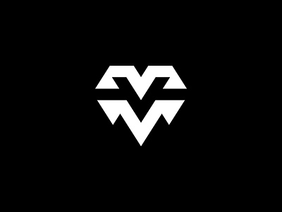 M + V brand branding design designer dribbble exploration identity illustration logo logos mock up monogram new symbol vector