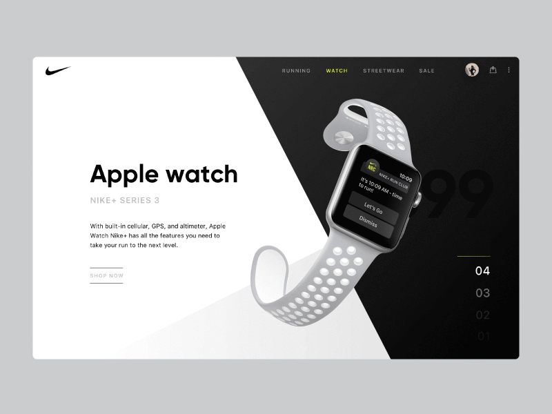 Apple Watch Nike+ apple apple watch experience lime nike product series 3 slider smartwatch transition watch