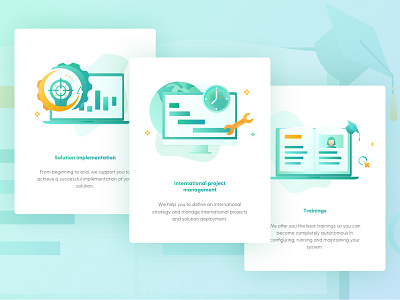 Implementation icons for NeoSpheres design icon illustration ui web