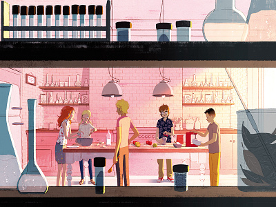 C.H.E.F.S characterdesign childrenbook food illustration kitchen teens