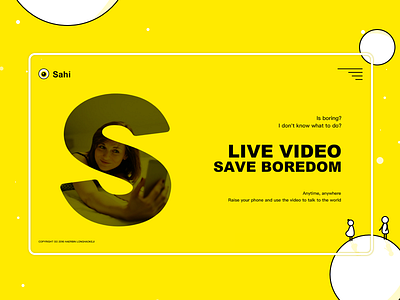 Video chat app promotion website brand chat pc promotion video website