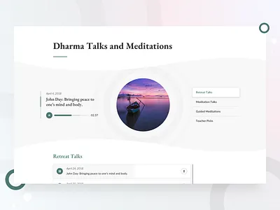 Mediation Audio Player audio audio player player sketch sound soundwaves ui