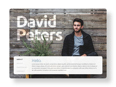 Daily UI Challenge 006 - User Profile challange dailyui dailyui 006 people profile ui user ux
