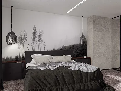 Bathroom 3d interior design visualisation
