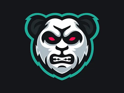 Etma - Panda Mascot Logo Design angry bear branding design esports gaming graphic icon identity illustration logo mascot panda sport sports video game
