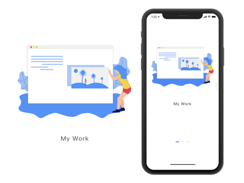 Bootpage UI design color icon illustration iphone ui app uidesign ux