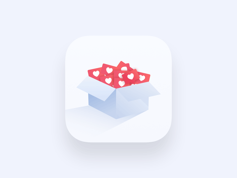 Daily UI #05 - App Icon clean clear creative dailyui design free freebie inspiration interface minimal sketch ui uikit ux web webdesign