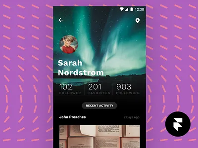 Framer Unsplash Tests android framer material design profile studio unsplash