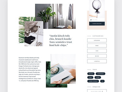 Jumbo Moda details asymmetry blog blog design clean fashion flat font grid layout magazine minimal serif type typography ui user interface ux web webdesign website